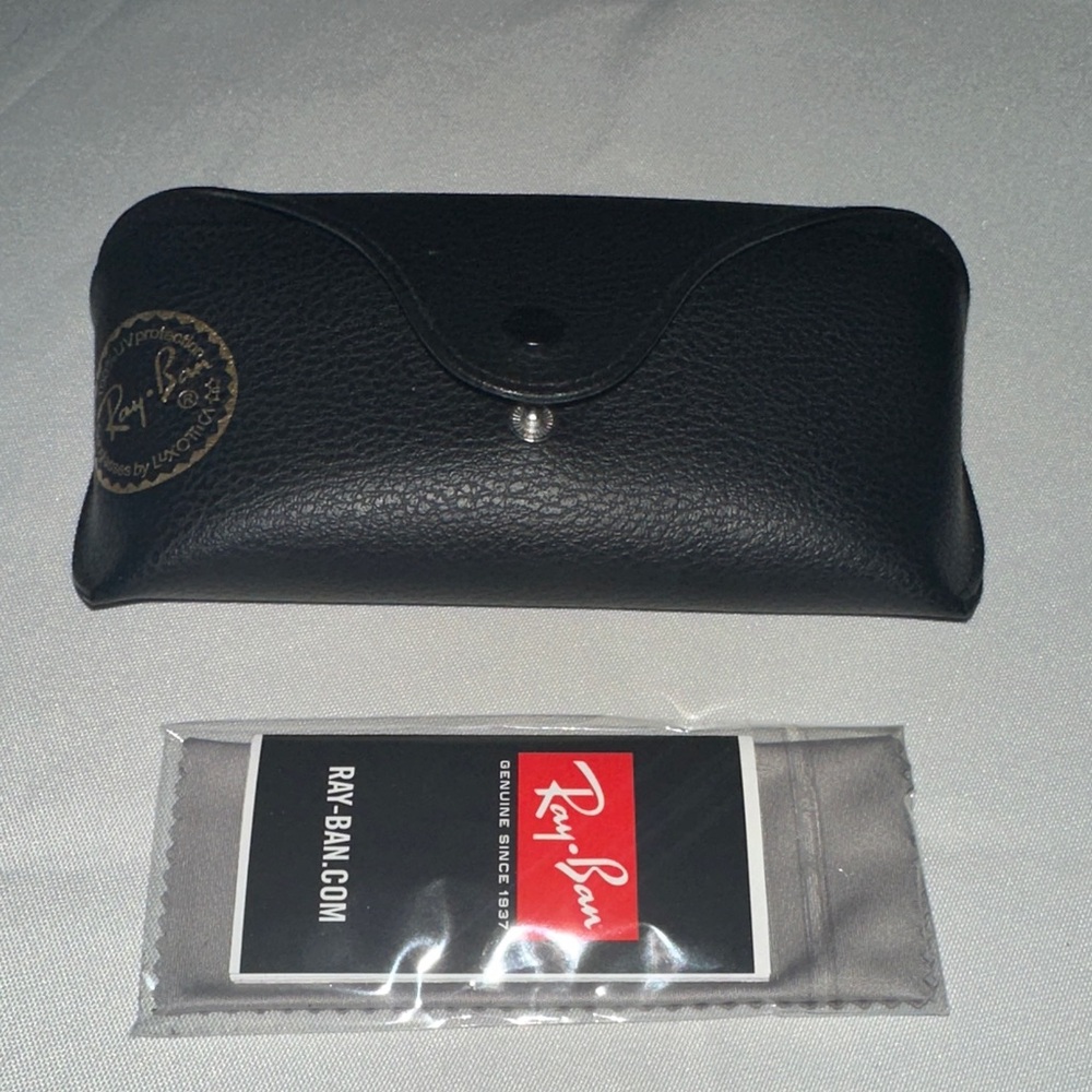 Brand New Ray-Ban Leather Sunglasses Case